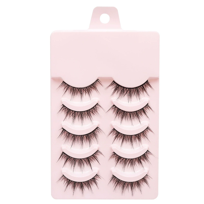 False Eyelashes DINGSEN, 5-Pair Set, Everyday & Cosplay Styles, Assorted Bands