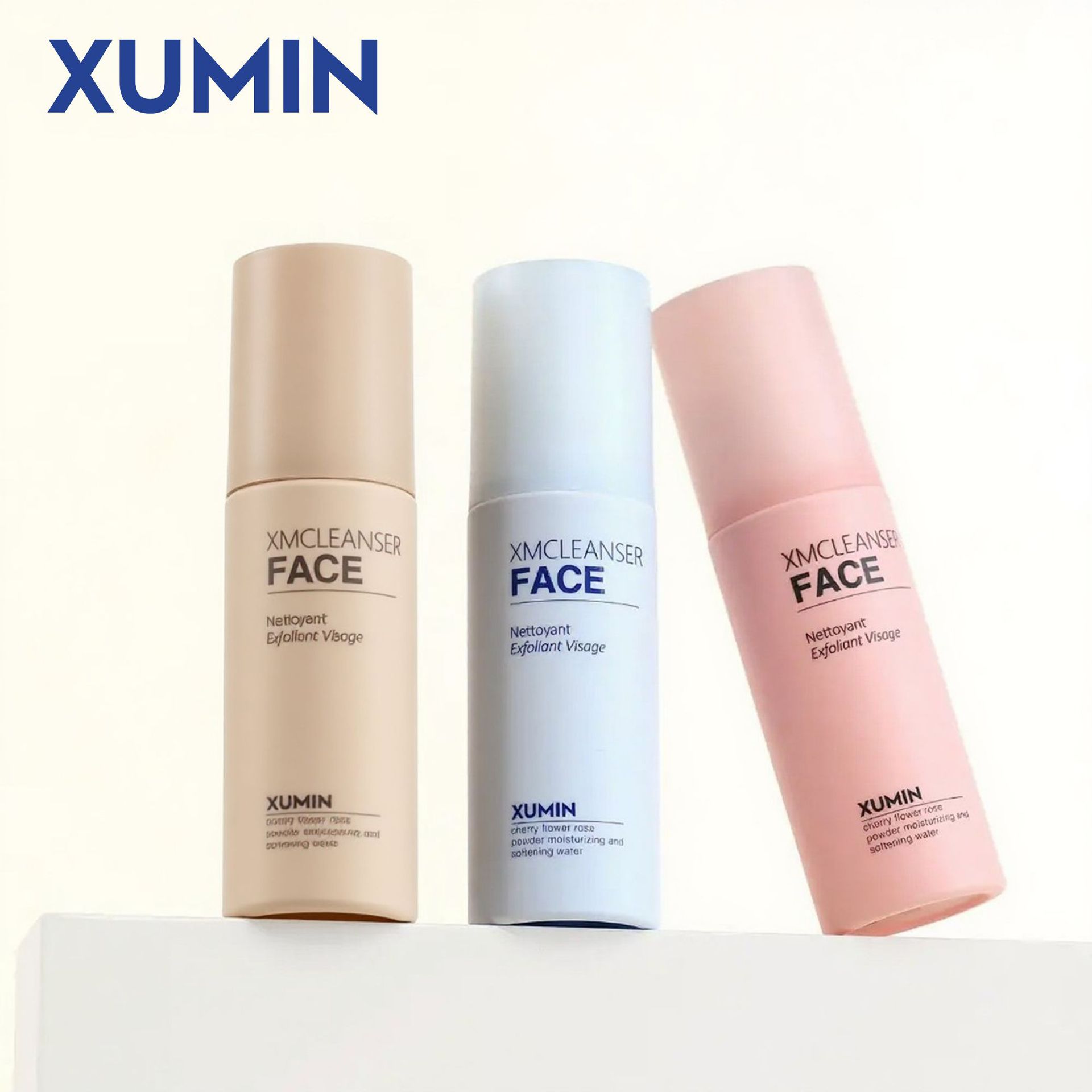 XUMIN包装100ml磨砂喷雾瓶酒精消毒喷瓶爽肤水分装瓶旅行分装空瓶