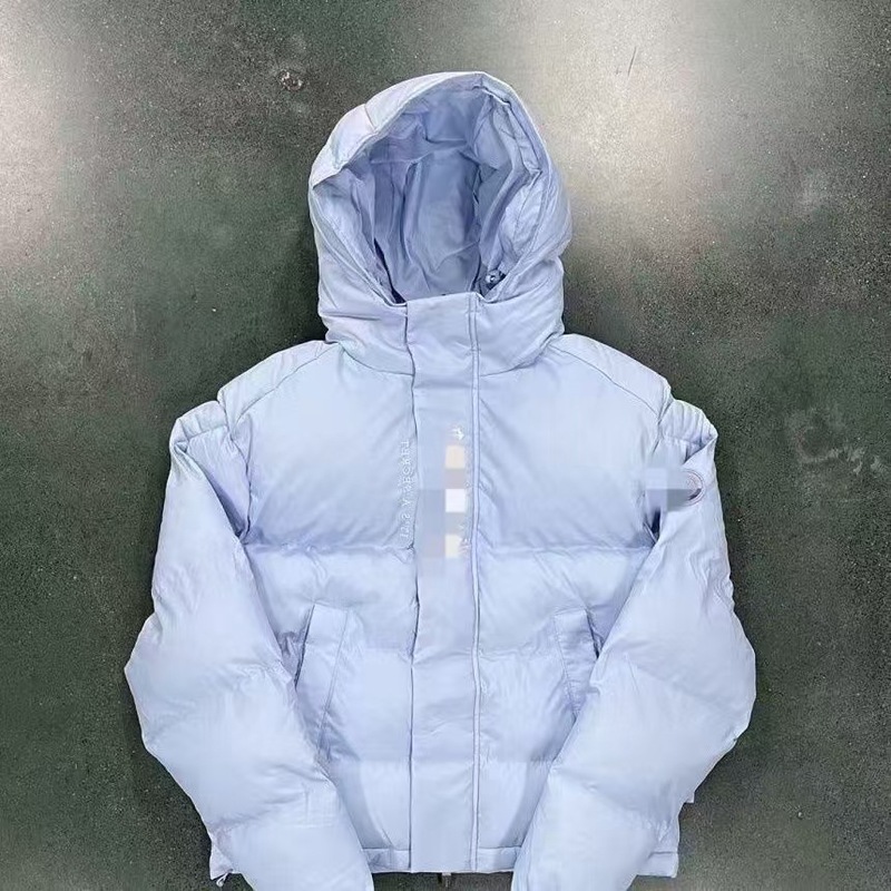 Trapstar 冬の新作トレンディなブランド暖かく厚みのあるショートスタイルのフード付きヒップホップストリートアメリカンジャケット、男性と女性用|undefined