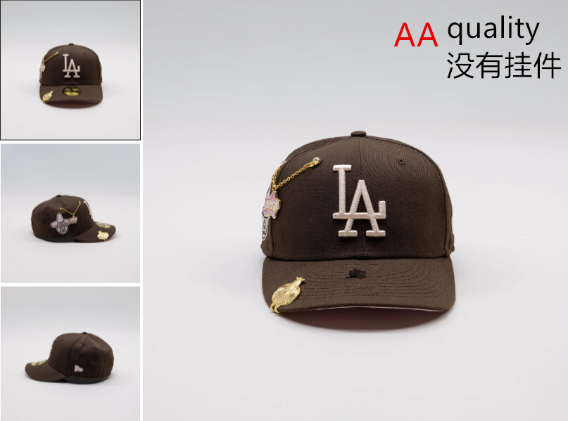 Comercio exterior transfronterizo al por mayor 2026 AA gorra de boca de pato bordado tridimensional ajustable gorra de hip-hop Yankees Dodgers