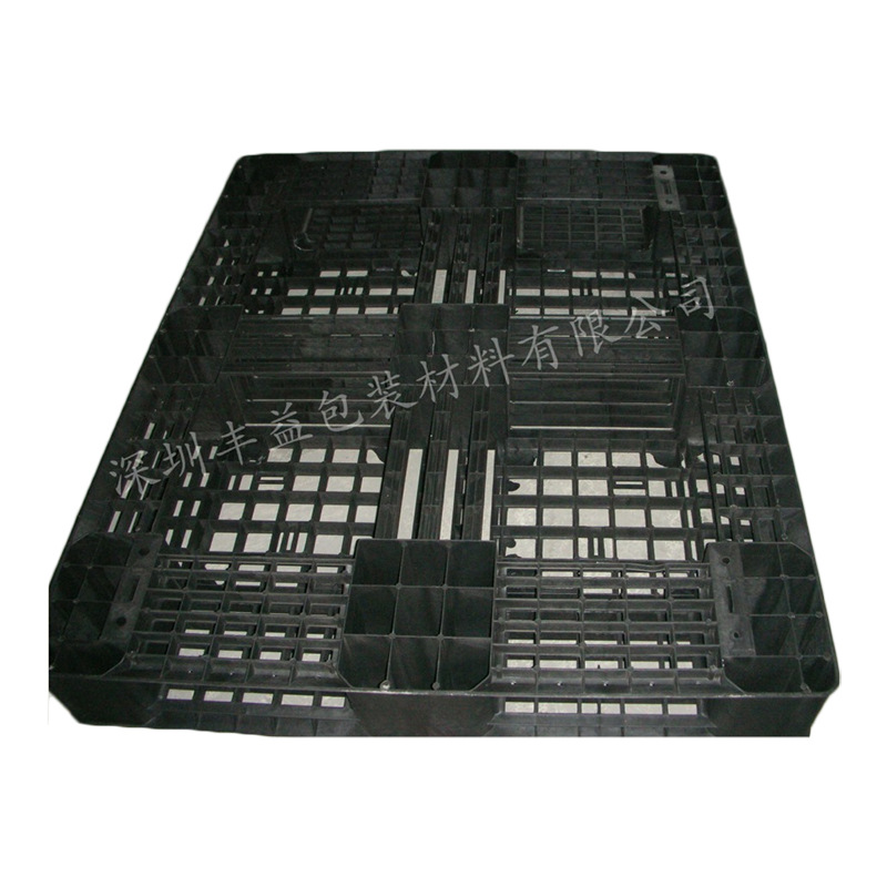 厂家供应 田字塑胶卡板 黑色塑胶卡板 单面塑胶卡板 塑胶卡板批发