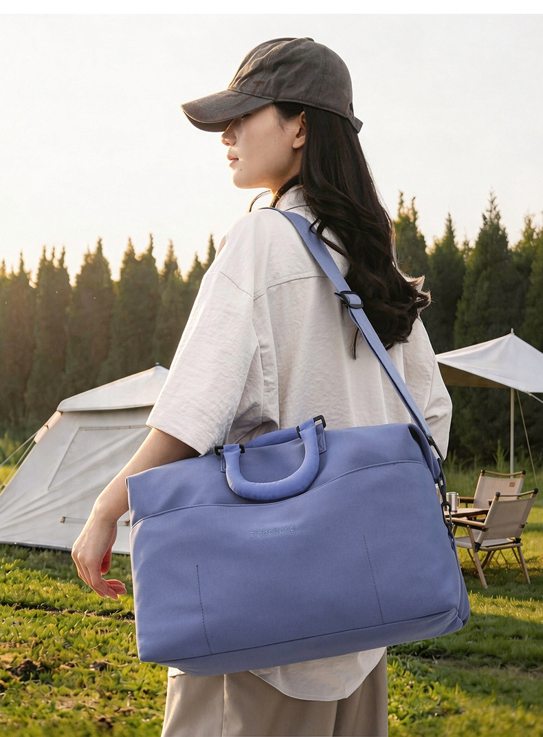 New Large Capacity Travel Bag Women Wet and Dry Separation Gym Bag Short Trip Business Trip Handheld Luggage Bag Single Shoulder Crossbody Bag