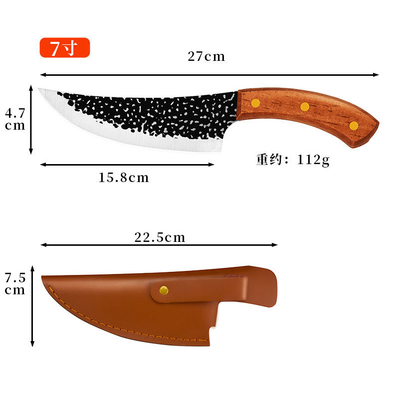 Comercio exterior cuchillo de frutas cuchillo de cocina cuchillo afilado cuchillo de corte de hueso cortar cerdo, ganado y oveja regalos
