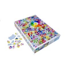 1000ピーススポット名画パズル解凍ひまわりパズル大人用紙箱入り飛行機村上隆パズル