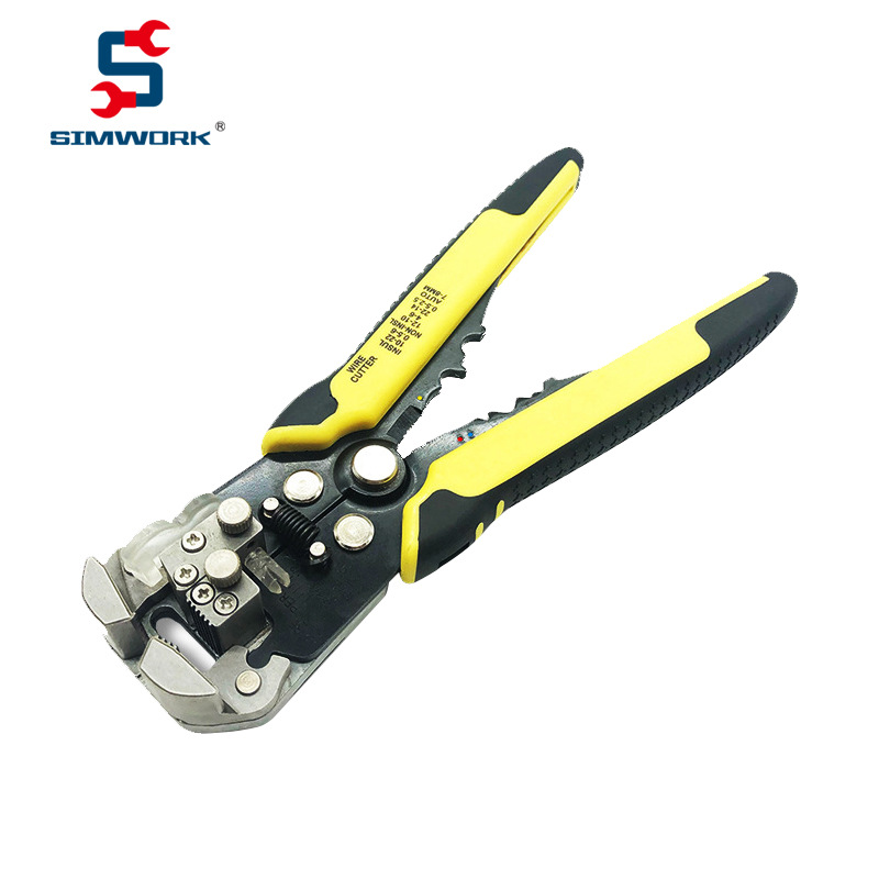 简工智造（SIMWORK）自动剥线钳可调距8寸端子压接网线剥线剪
