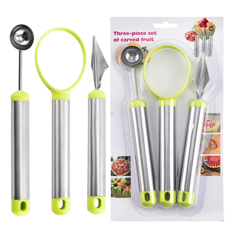 Multifunctional fruit spoon stainless steel for home use