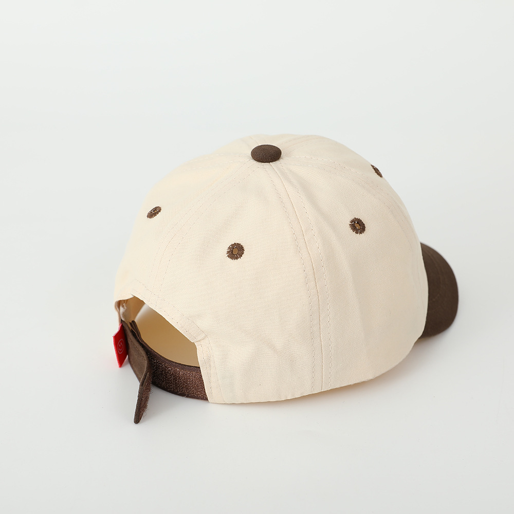 Sombreros para bebés primavera y otoño letras sombreros de lengua de pato coreanos sombreros de béisbol para niños y niñas sombreros solares