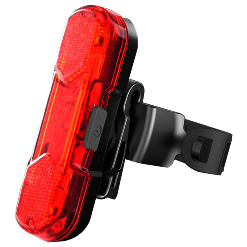 Luz de bicicleta luz trasera de carga luz de conducción nocturna de bicicleta de montaña montar luz de advertencia accesorios bicicleta carretera equipo de luz trasera
