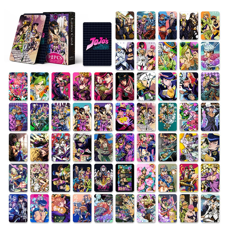 Кросс-бордер новые модели, аниме свежая карточка, JOJO замечательное приключение фото, периферийная LOMO карта KPOP