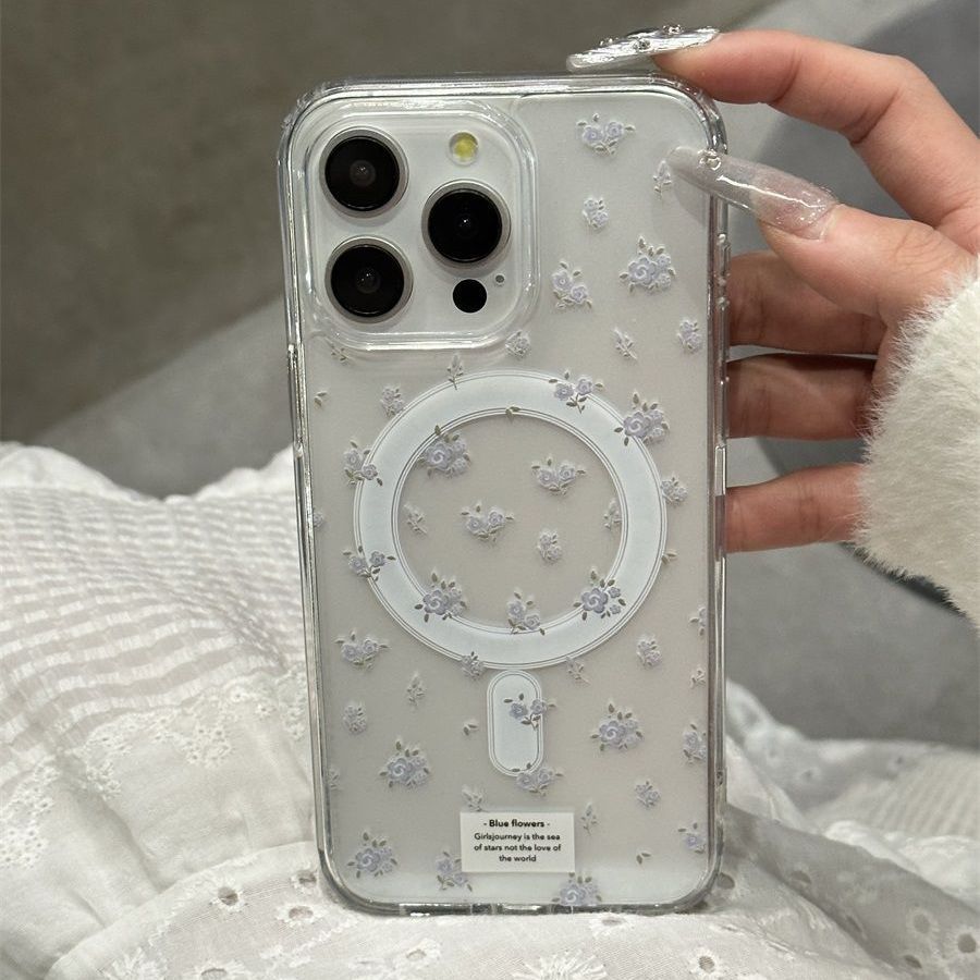 Acrylic Flower Elegant Cartoon Style Lady Phone Cases Phone Accessories display picture 2