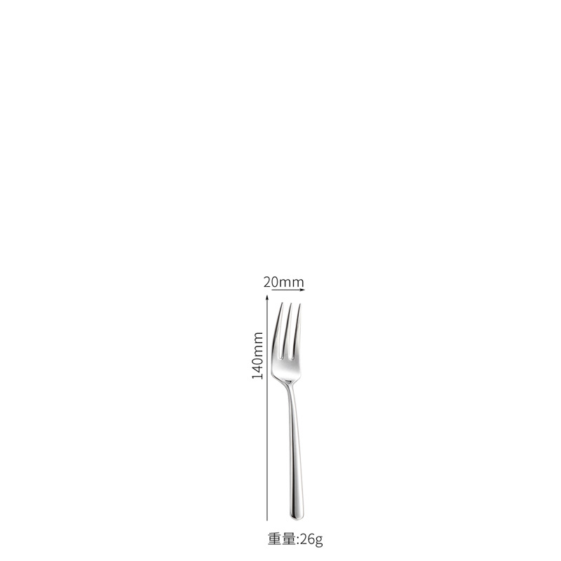 304#티 포크 [실버]