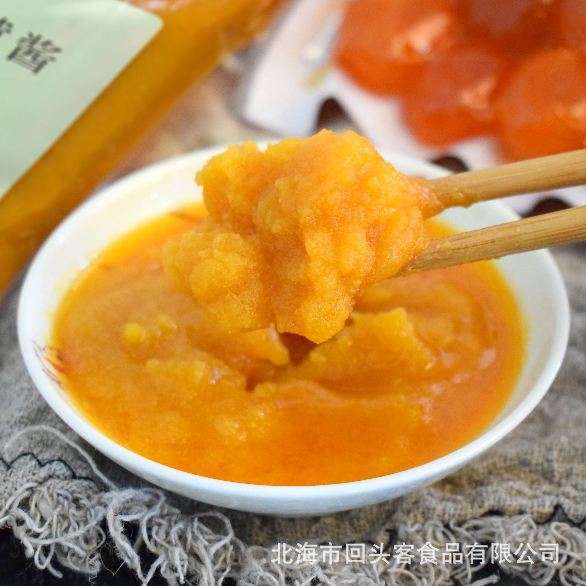 恋潮浓厚咸蛋黄酱1KG商用袋装烘焙拌饭拌面酱咸鸭蛋黄酱批发代发