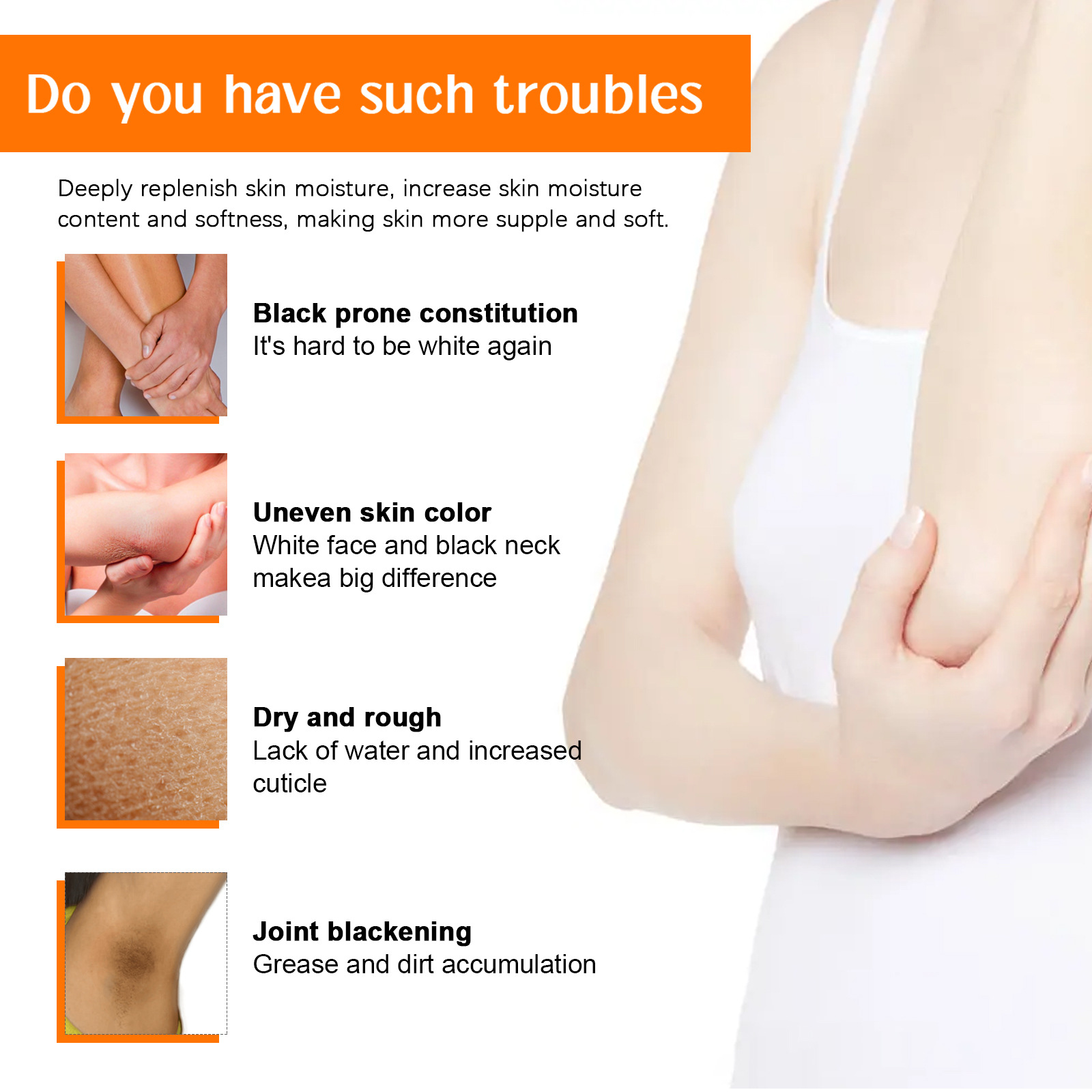 2024 Acne Whitening Elbow, Axillary, Knee Joint, Black Skin Brightening essence_voghion.com