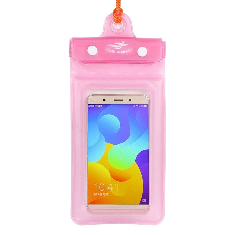 Точечная Двойная подушка безопасности для мобильного телефона водонепроницаемая сумка прозрачная большая подводная фото сенсорный экран чехол для дайвинга Чехол для мобильного телефона четырехслойное уплотнение