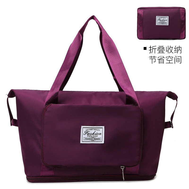 2023 nueva bolsa de viaje plegable bolsa de fitness bolsa de deporte multi-funcional de gran capacidad de las mujeres bolso de moda