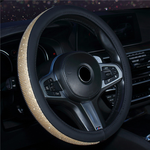 Slip-Resistant Steering Wheel Cover for Car, Universal Car Steering Wheel Cover, Cross-Border Supply Source for Amazon