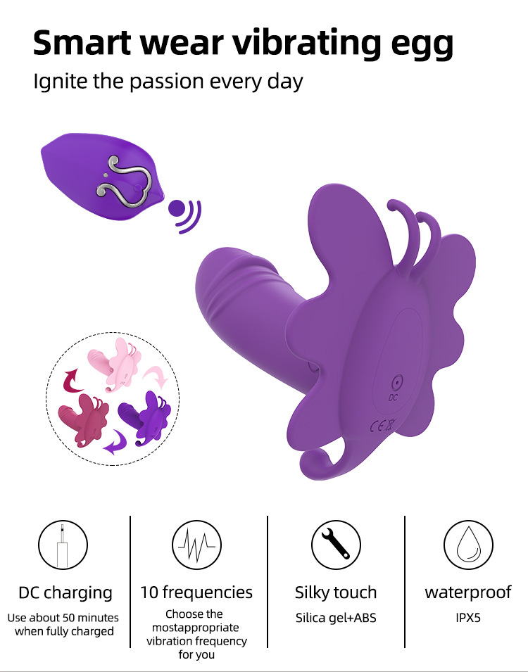 Butterfly Vibrator Mit Fernbedienung Für Damen Eivibrator_voghion.com