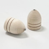 Spinning top, set, wooden amusing toy from natural wood, nostalgia, 2 in 1, wholesale