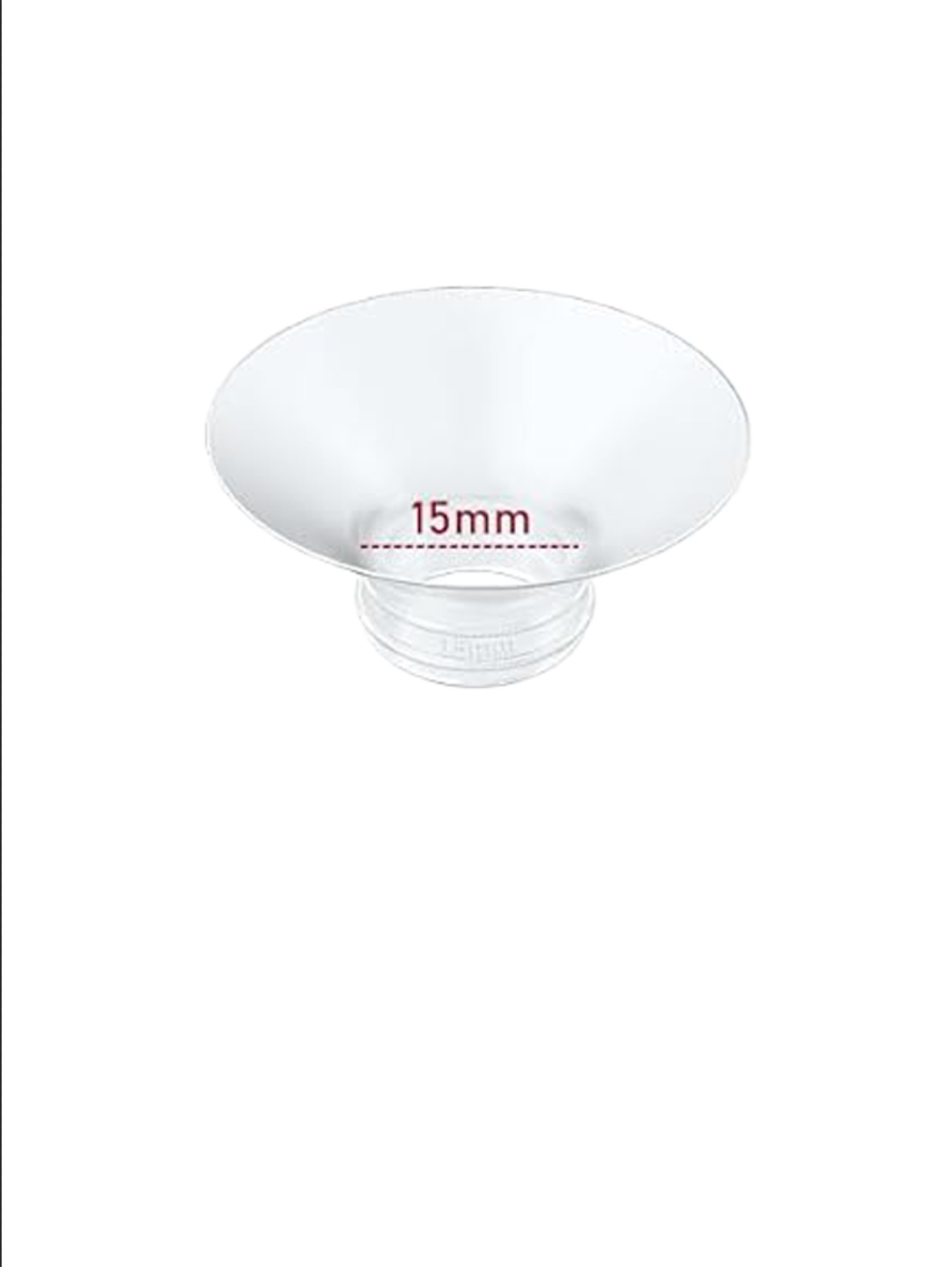 Amazon usable brida bomba calibre telescópica boca pequeño pezón tamaño pequeño trompeta cubierta convertidor desnudo