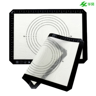 Cross-Border Hot-Selling Silicone Baking Mat, High Temperature Resistant Fiberglass Macaron Baking Mat, Non-Stick Silicone Baking Mat