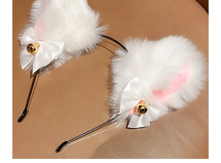 cat ears bell headband