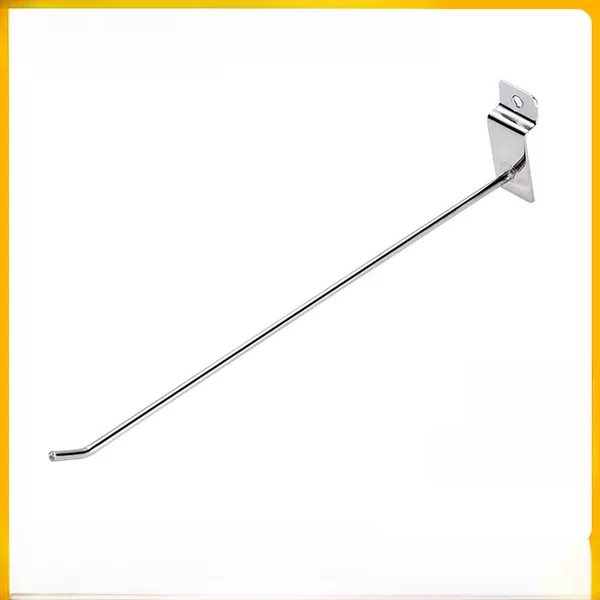 Supermarket display slot plate hook jewelry shelf hook accessories multi-size clothes hook cabinet wall metal hook