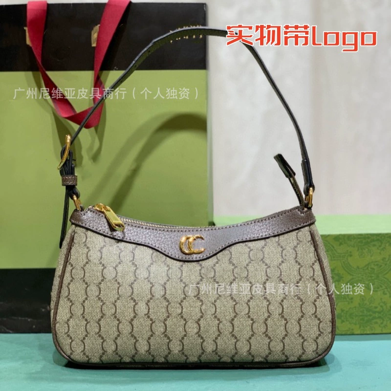 Трансграничный новый классический пресбиобиорий двойной G маджонг сумка клубничный мини-плечевой ремень Ophidia на одно плечо подмышка женская сумка