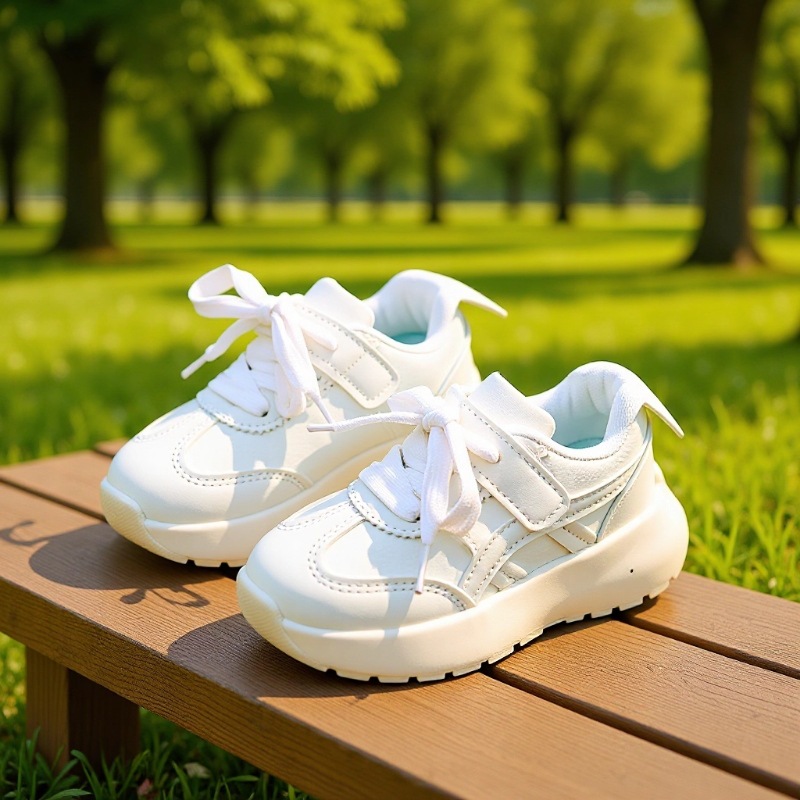 Zapatos deportivos para niños 2026 primavera nuevo jardín de infantes zapatos para bebés ecológicos transfronterizos zapatos casuales para niños y niñas