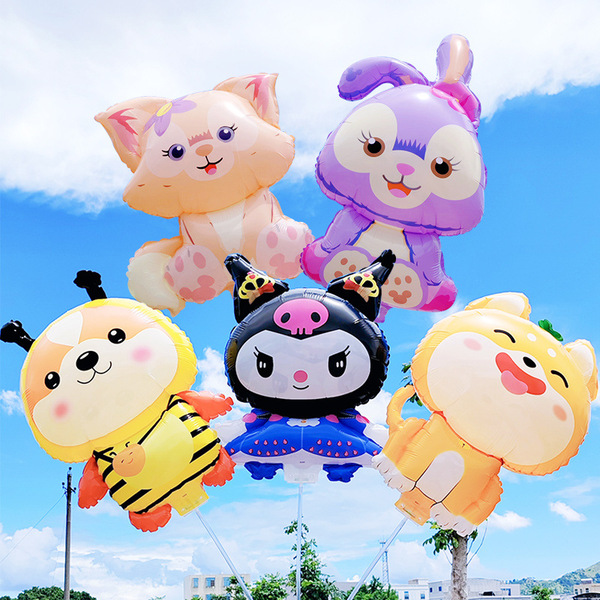Cartoon big balloon