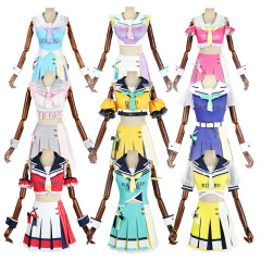 lovelive ニューチアリーダー cos スーツミューズコスプレ衣装全員未覚醒歌衣装二次元