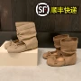 内增高芭蕾舞短筒夏季凉靴