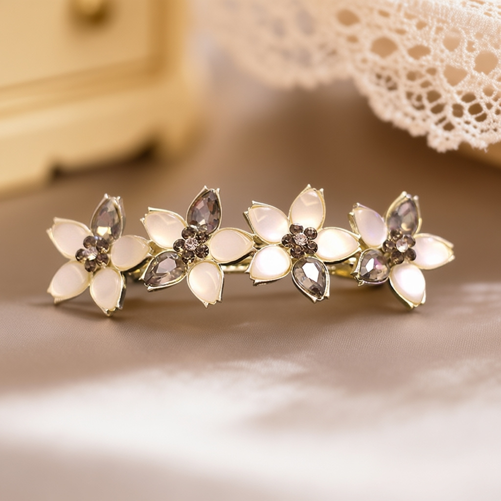그레이 크리스탈 릴리 라지