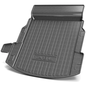 Suitable for Audi A8L trunk mat special car tpe tail box mat decoration