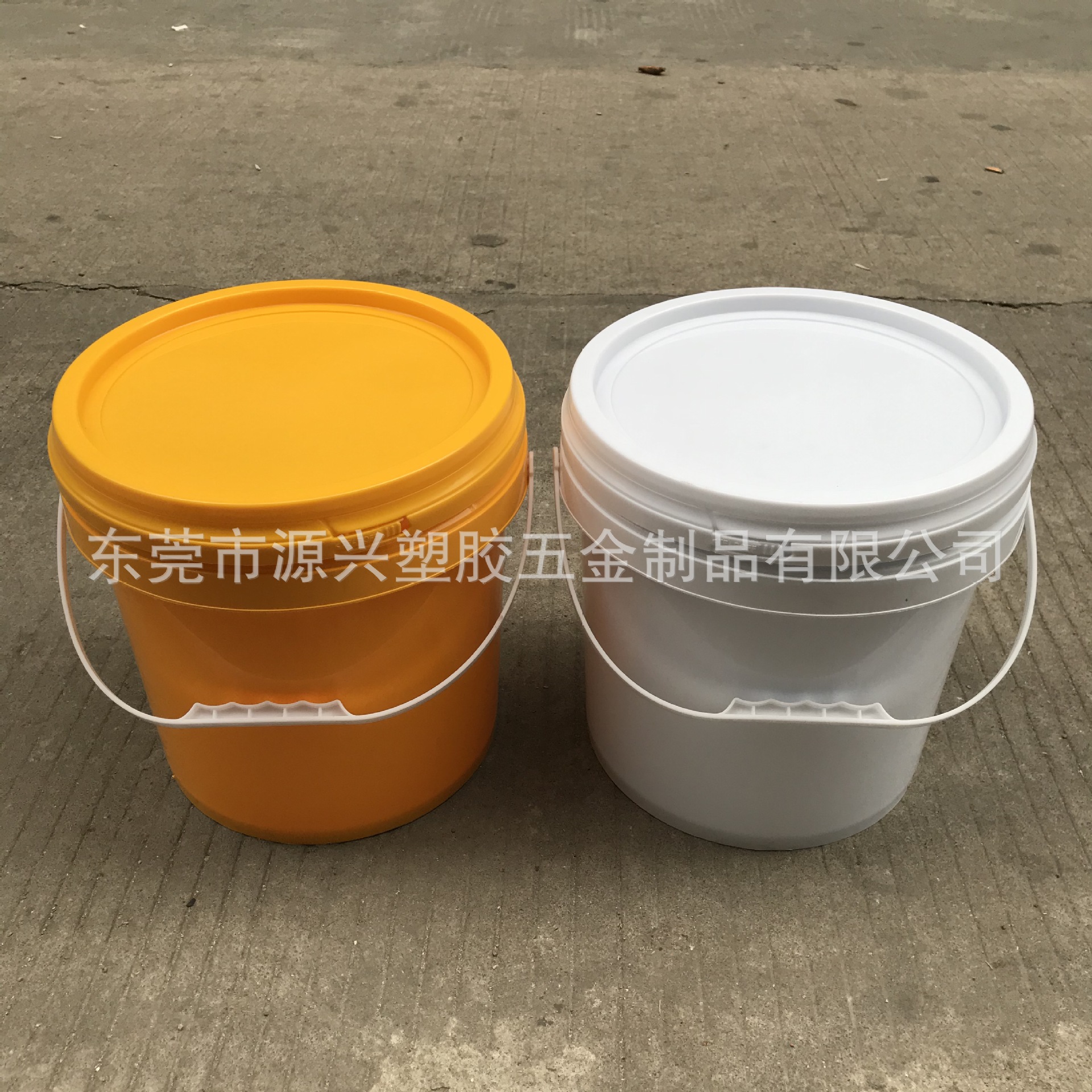 10L公斤美式涂料桶全新料广口食品包装桶密封机油桶胶水化工圆桶