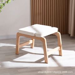 ヨガ倒立腰掛け補助神器家庭用ケヤキ木木健身椅子木製椅子