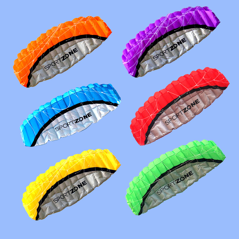 Comercio exterior suave doble línea paraguas cometas transfronterizas explosión Amazon paraguas eléctricos cometas paracaídas acrobacias paraguas cometas