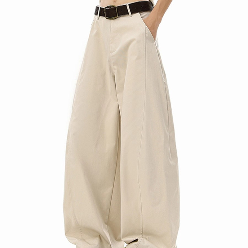 American-Style Cleanfit Solid Color Casual Pants for Men and Women, New Summer Loose Straight-Leg Versatile Wide-Leg Long Pants