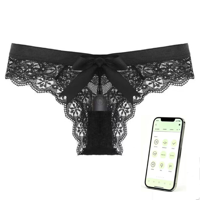 10-Frequency Wireless Bullet Vibrator, Rechargeable Mini Massager with APP Control — detail image 2