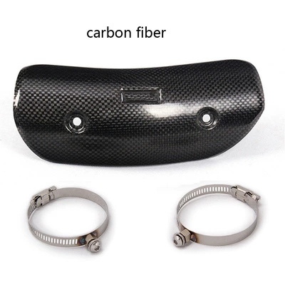 Exhaust pipe Sc Carbon Fiber Anti-Scalding Shield - c