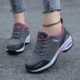Autumn and Winter Outdoor Mountaineering Shoes Women's Thick Sole Elevated Rocking Shoes Non-slip Soft Sole Mother Shoes Leisure Travel Women's Shoes 103
