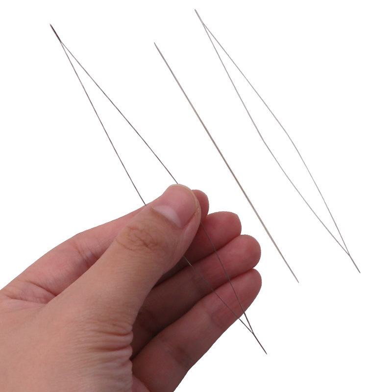 Bead Needles, Large-Eye Needles, Tube Needles in Bottles, Middle-Opening Needles, Handmade Necklace Threading Accessories, Tools for Hand Sewing