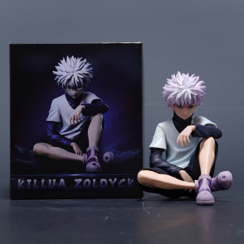 Full-Time Hunter Figure Pg Sitting Kageji Xiaoji Peripheral Gift Case Ornament Toy Wholesale Anime Figure