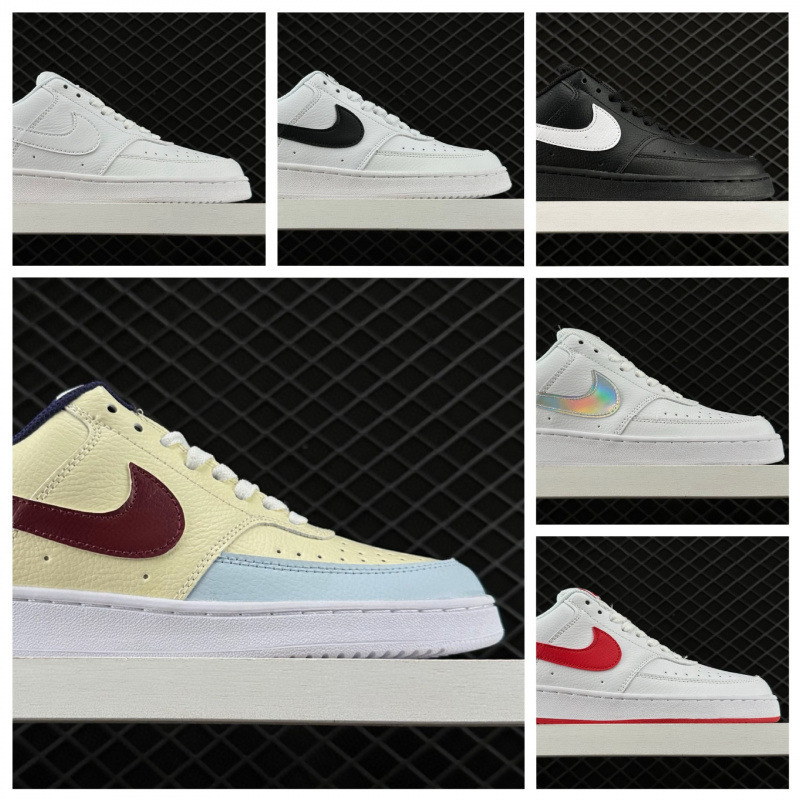 Putian Shoes Court Vision Low Small Air Force Breathable and Wear-Resistant Basketball Sneakers for Men and Women Casual Sports Shoes