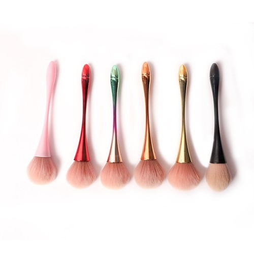 Large small waist setting powder brush single nail dust brush contouring blush brush mushroom head makeup brush