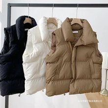 上档次棉马甲女冬季外穿韩版潮流2025新款棉坎肩秋季女士马甲外套