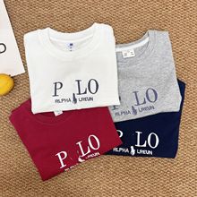 小红薯爆款儿童T恤短袖男2025夏季新款中大童小童半袖上衣现货韩