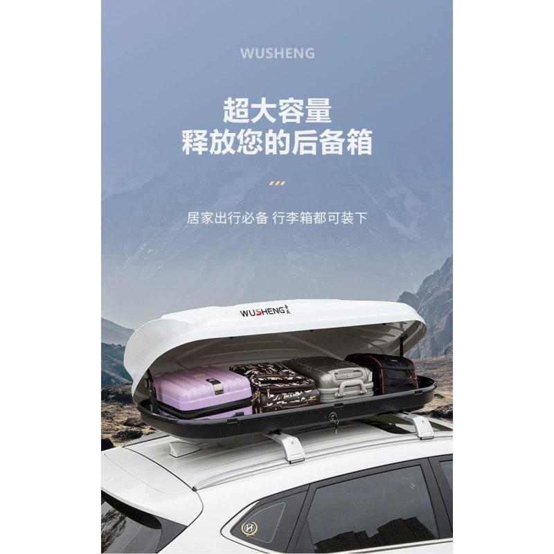 Capacious universal luggage suitcase
