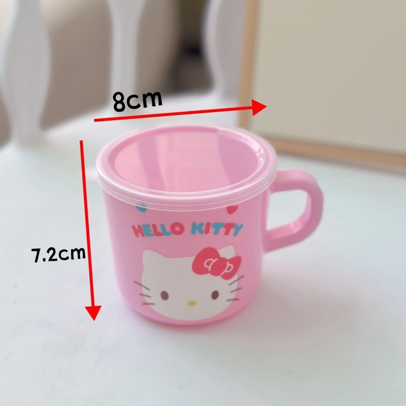小号塑料水杯幼儿园喝水饮水杯带盖子手柄杯牛奶杯儿童迷你水杯|undefined