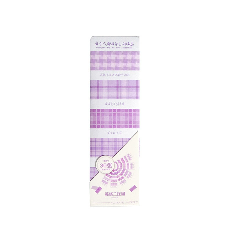 Стикеры Twilight Stickers Scottish Manor Series Basic Plaid Fresh Handbook Материалы декоративные стикеры 8 типов