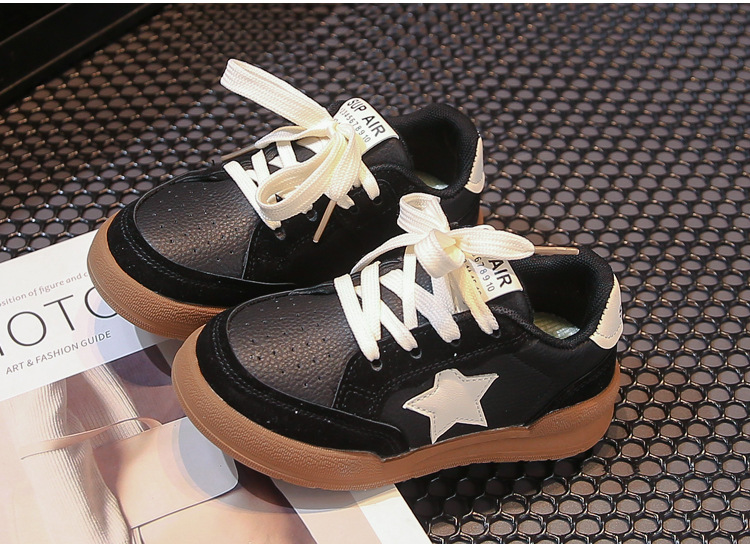 Kinderbrett 2024 Herbstmode Star Baby Mädchen Casual Weiche Sohle Anti Slip Jungen Sportschuhe_voghion.com
